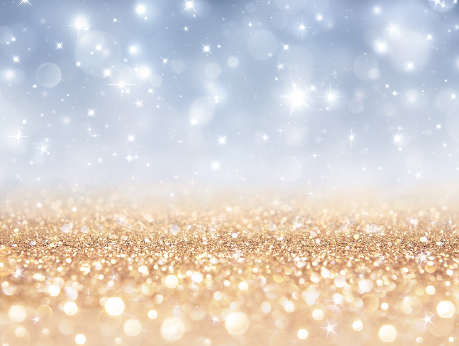 glitter sparkling backdrop - gold and silver